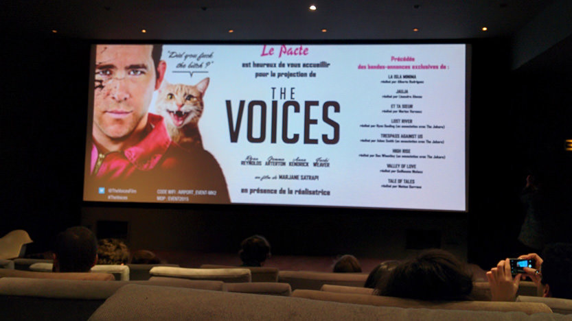 Master class avec Marjane Satrapi pour The Voices