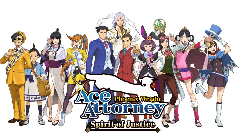 Official Ace Attorney four characters heroes. - SteamGridDB