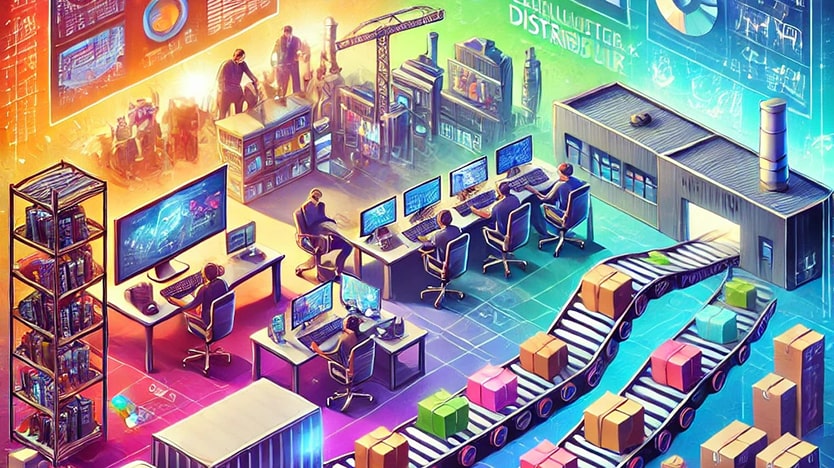 Couverture de l'article : Quelles sont les différences entre éditeur, distributeur et studio, dans le jeu vidéo ?