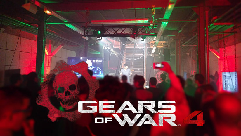 La soirée de lancement de Gears of War 4
