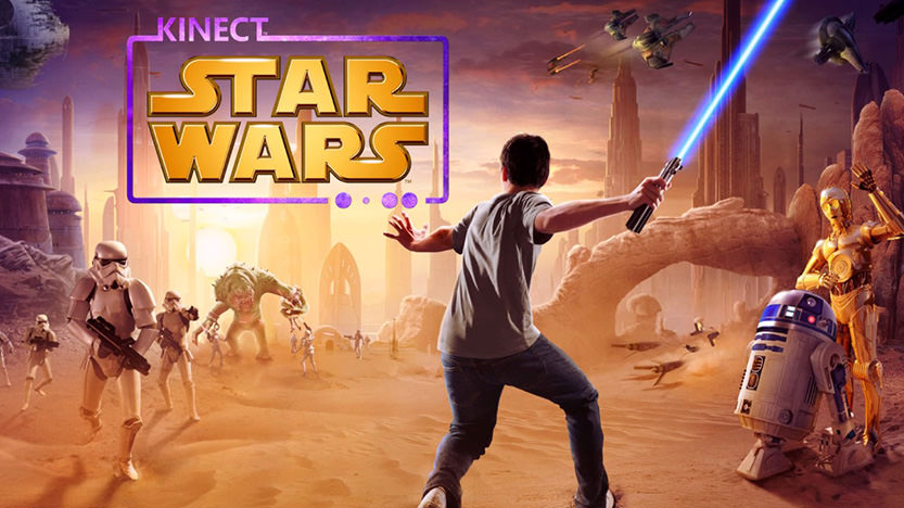 Découvrez Star Wars Kinect, avec Jedi Destiny, Podracer, Galactic Danse et Rancor. Un party game familial où tout le monde peut jouer et s?amuser