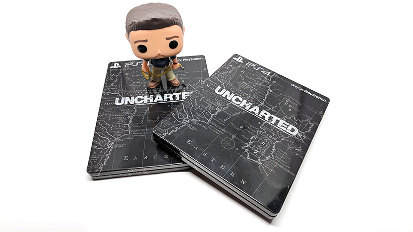 Steelbook PS4 Uncharted Black