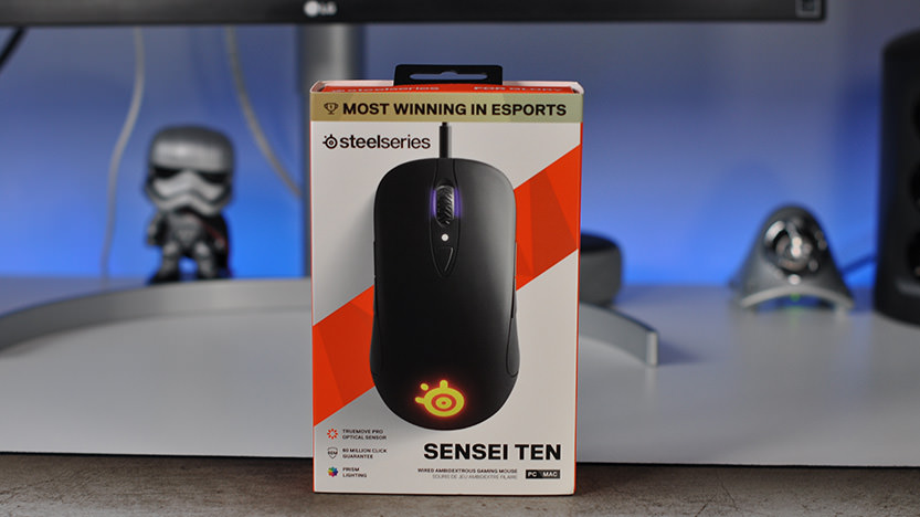 SteelSeries Sensei Ten : Test d'une souris gaming ambidextre de qualité