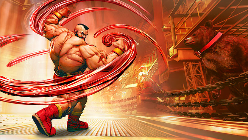 Street Fighter V : Zangief revient en force