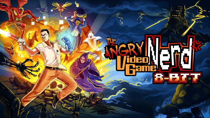 Couverture de l'article : Test Angry Video Game Nerd 8-Bit : un enfer rétro aussi drôle que cruel