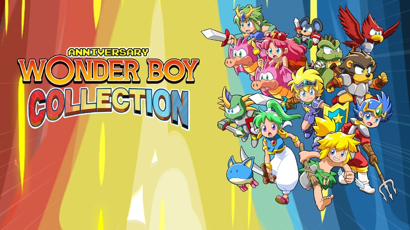 Test Anniversary Wonder Boy Collection. Une compilation emblématiques