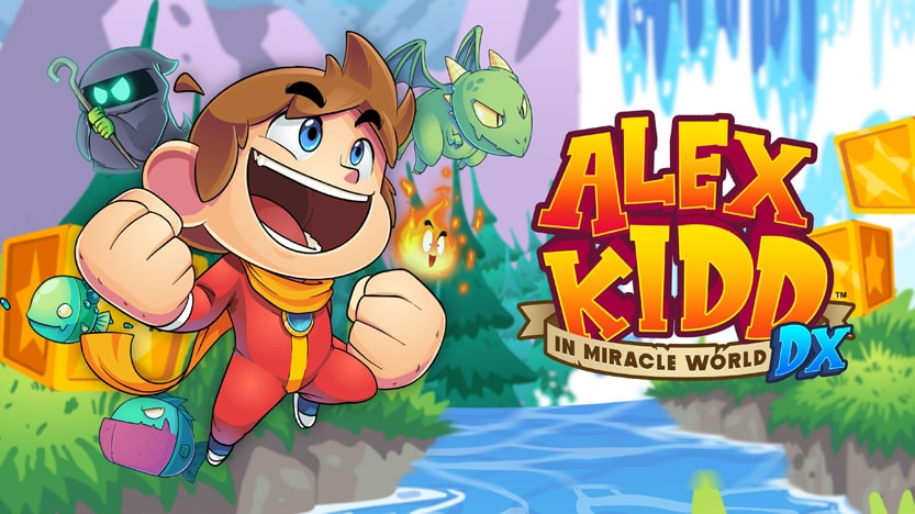 Test d'Alex Kidd in Miracle World DX. Une refonte graphique réussie