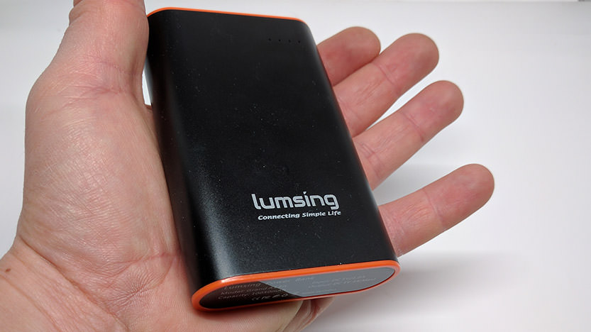 Test d'une batterie externe Lumsing