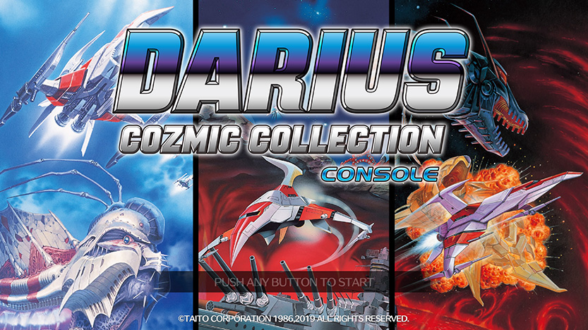 Test Darius Cozmic Collection Console. Une belle compilation de Shoot 'em up