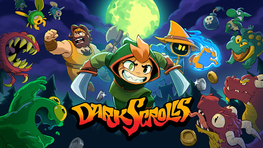 Découvrez le test de Dark Scrolls ! Le nouveau jeu d'action rétro édité par Devolver Digital livre une formule arcade efficace mais non sans défauts.