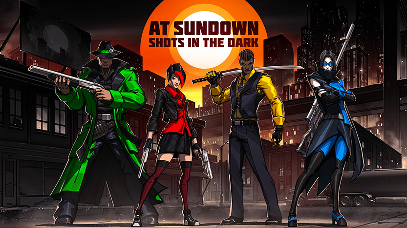 Test de At Sundown Shots in the Dark. Un shooter compétitif très obscure