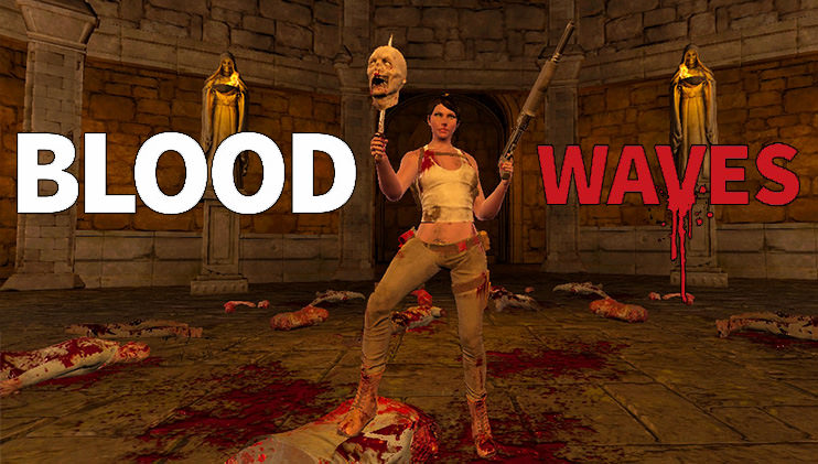 Test de Blood Waves : un tower defense où Lara Croft rencontre Evil Dead