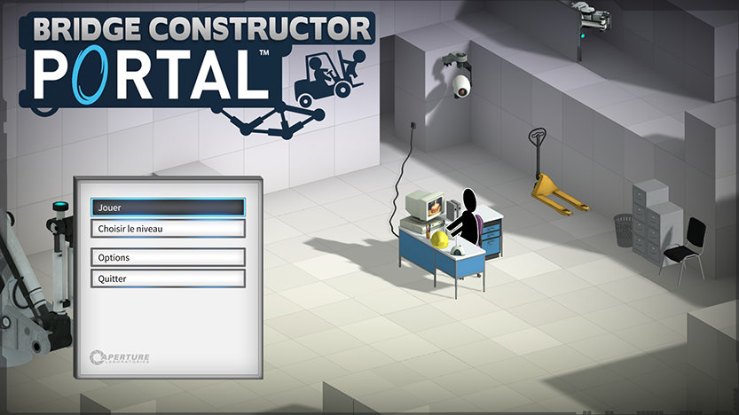 Test de Bridge Constructor Portal : un puzzle game surprenant