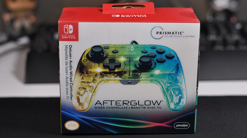 Découvrez mon avis sur la manette Afterglow Deluxe+ Audio Wired Controller de PDP pour Nintendo Switch