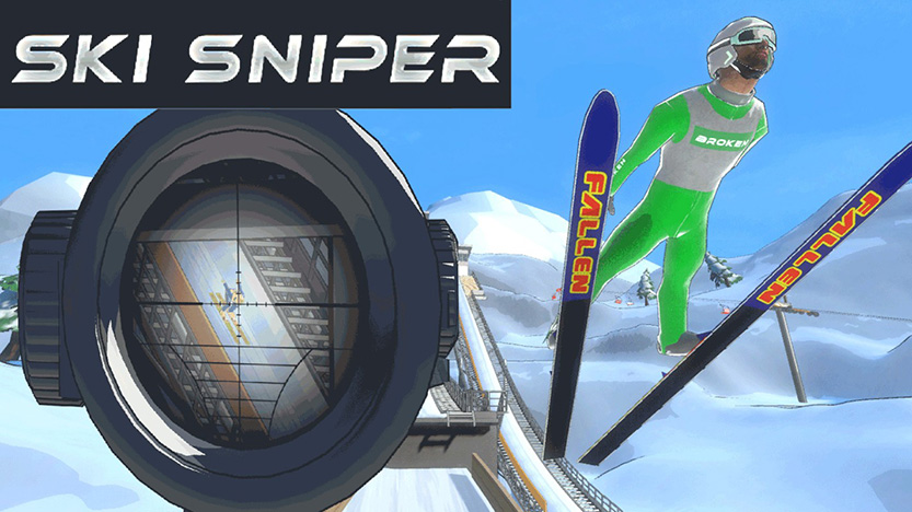 Test de Ski Sniper sur Nintendo Switch