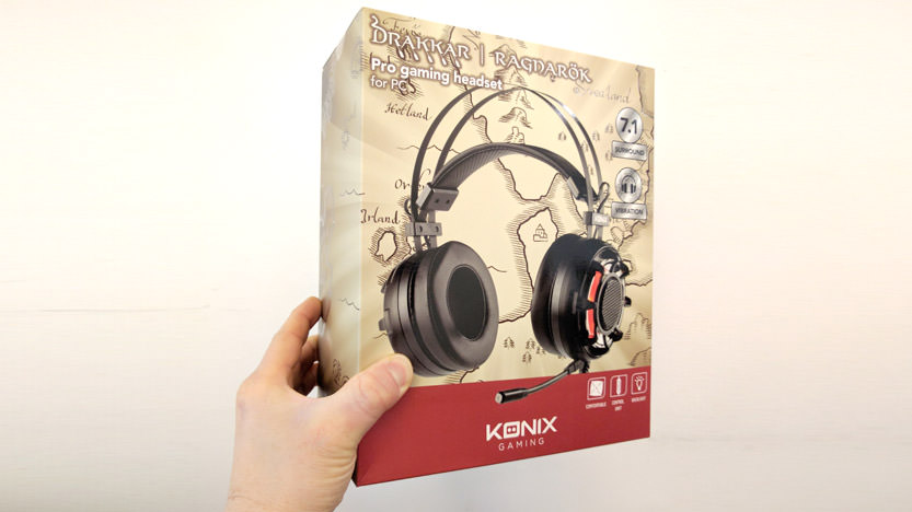 Découvrez mon avis sur me casque Pro Gaming Headset 7.1 Vibration Drakkar Ragnarök de la marque Konix