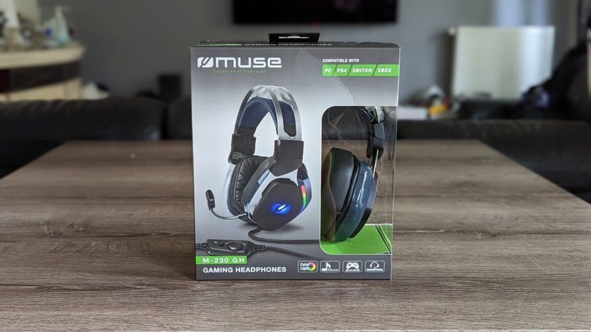 Test du casque gaming M-230 GH de Muse