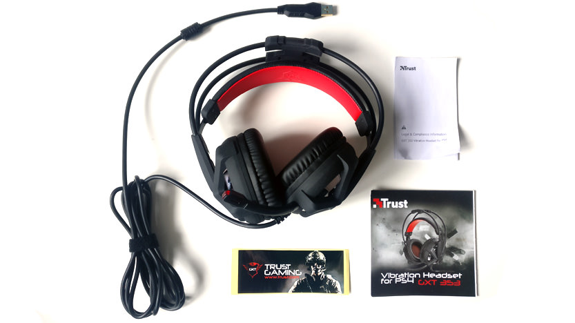 Test du casque micro Trust GXT 353, un casque PS4 qui vibre