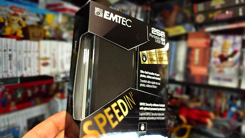 Test du disque dur SpeedIN SSD X600 de EMTEC