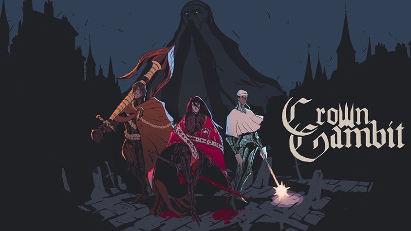 Couverture de l'article : Test du jeu Crown Gambit, entre narration riche et deckbuilding stratégique