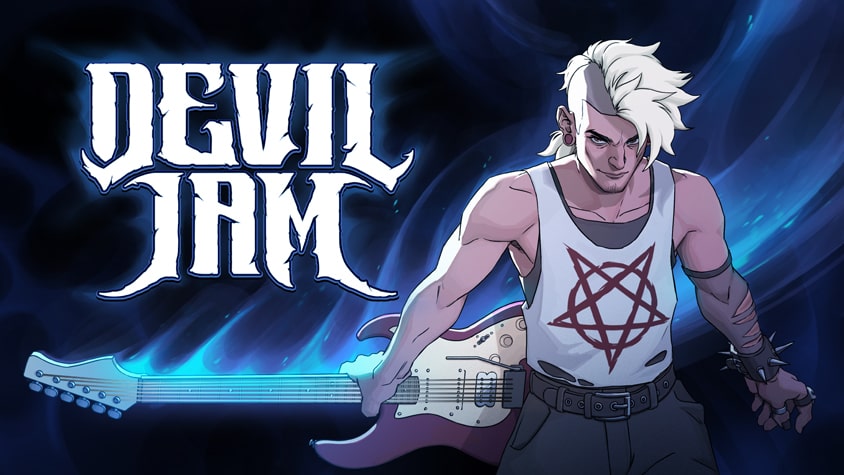 Découvrez le test du jeu Devil Jam sur PC. Un roguelite métal nerveux au gameplay rythmé, chara design réussi, mais bestiaire et niveaux répétitifs