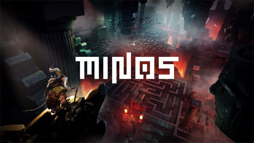 Incarnez Asterion et bâtissez votre labyrinthe de mort. Découvrez le test de Minos sur PC : un gameplay exigeant, des combos de pièges addictifs et une relecture audacieuse du mythe