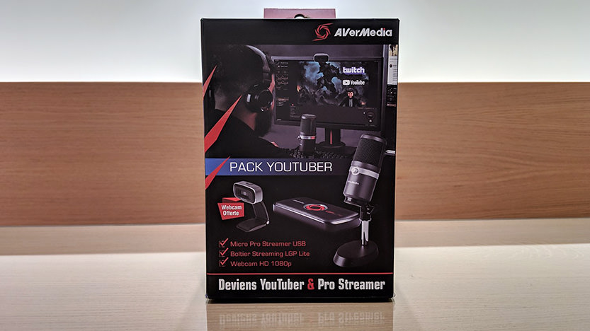 Test du Pack Youtuber Avermedia Pro Streamer : le pack tout-en-un