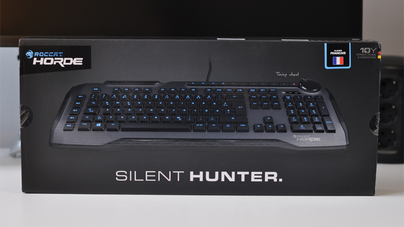 Test du Roccat Horde Silent Hunter, un clavier gaming membranical