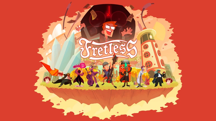 Découvrez le test de Fretless: The Wrath of Riffson, un jeu indépendant mêlant RPG, deckbuilding et jeu de rythme dans un univers musical unique