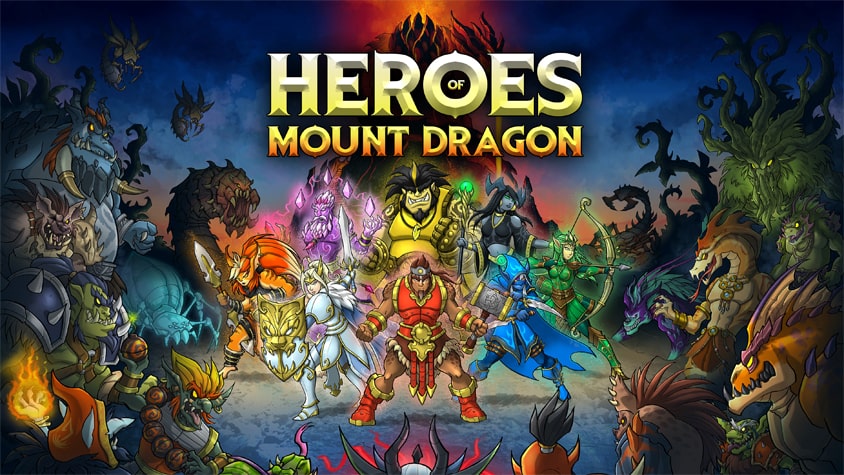 Découvrez le  test de Heroes of Mount Dragon, un beat'em up coopératif rétro dans un univers fantasy déjanté signé RuniQ