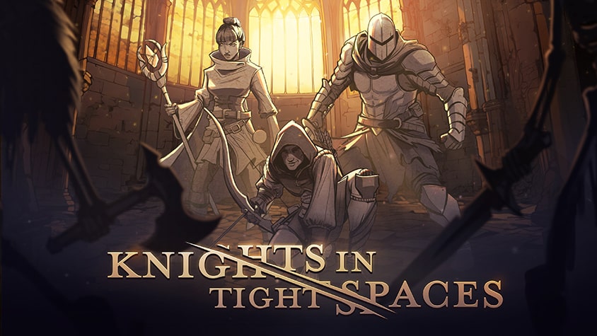 Découvrez le test de Knights In Tight Spaces, un jeu de deck building stratégique mêlant combats tactiques et punch médiéval, développé par Ground Shatter et édité par Raw Fury