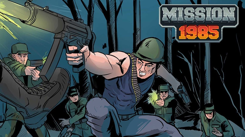 Découvrez le test du jeu Mission 1985, développé par un français au sein du studio Consulog-games, disponible sur PC et Nintendo Switch