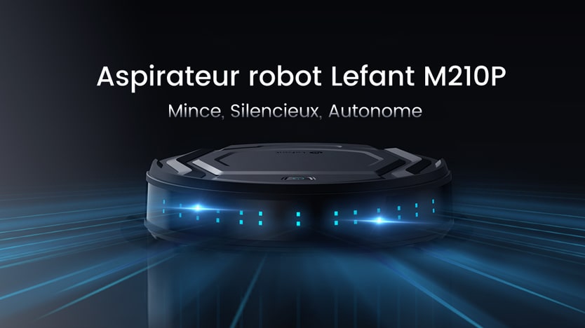 Test Robot aspirateur connecté Lefant M210P - Consollection