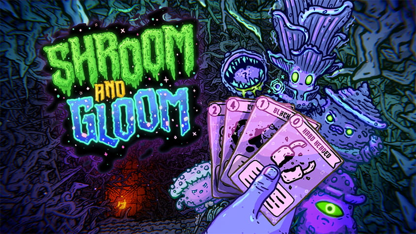 Couverture de l'article : Test Shroom and Gloom : la bonne dose de moisissure qu'il manquait au deckbuilding