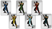 Tous les costumes Mortal Kombat