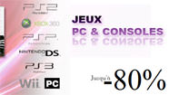 Vente privée de jeux vidéo PC & consoles