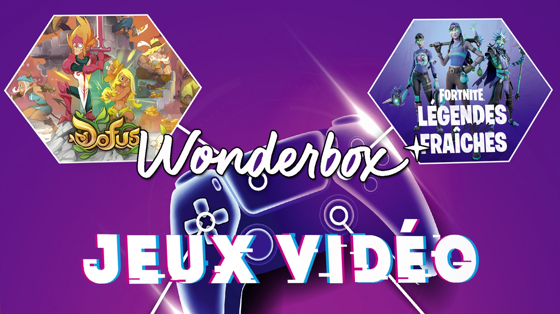 Wonderbox lance son premier coffret cadeau dédié à l'univers du jeu vidéo
