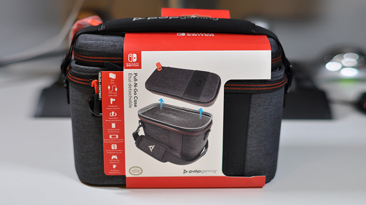 Test de l'étui de transport pour nintendo switch Pull-N-Go Case