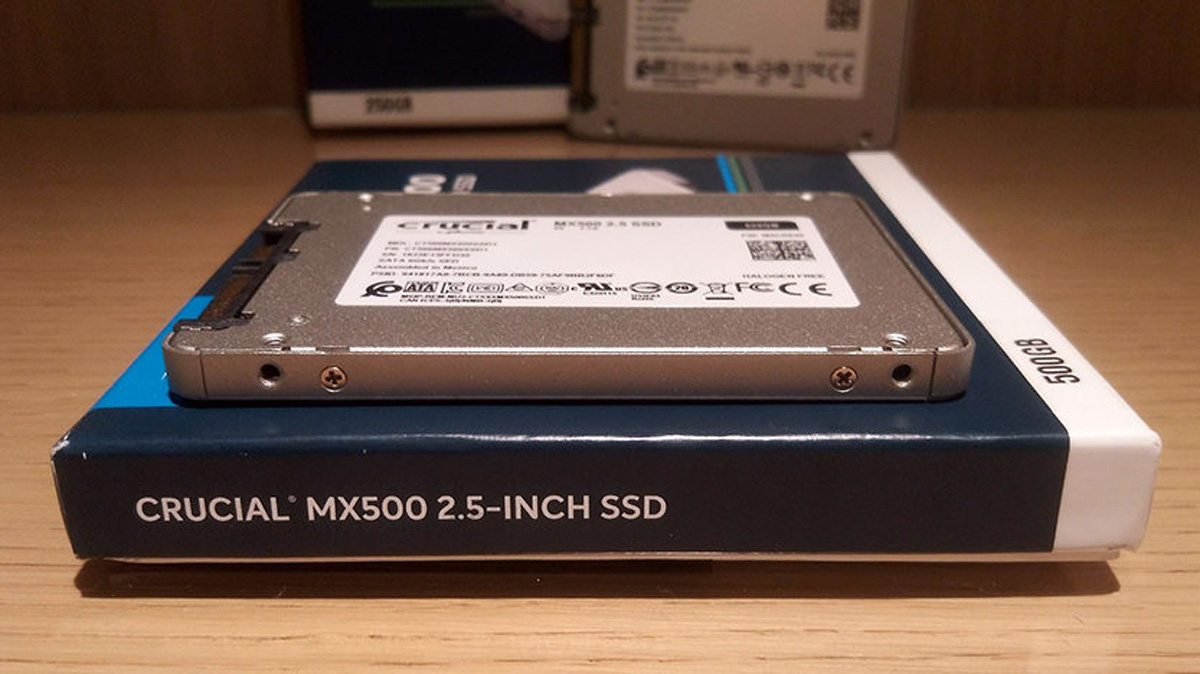 Test des disques durs SSD CRUCIAL MX500 250Go et 500Go - Consollection