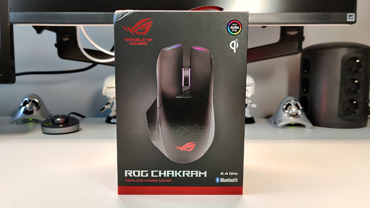 Souris gamer sans-fil asus rog chakram - La Poste