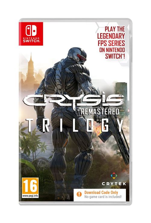 Crysis Remastered Trilogy sur Switch