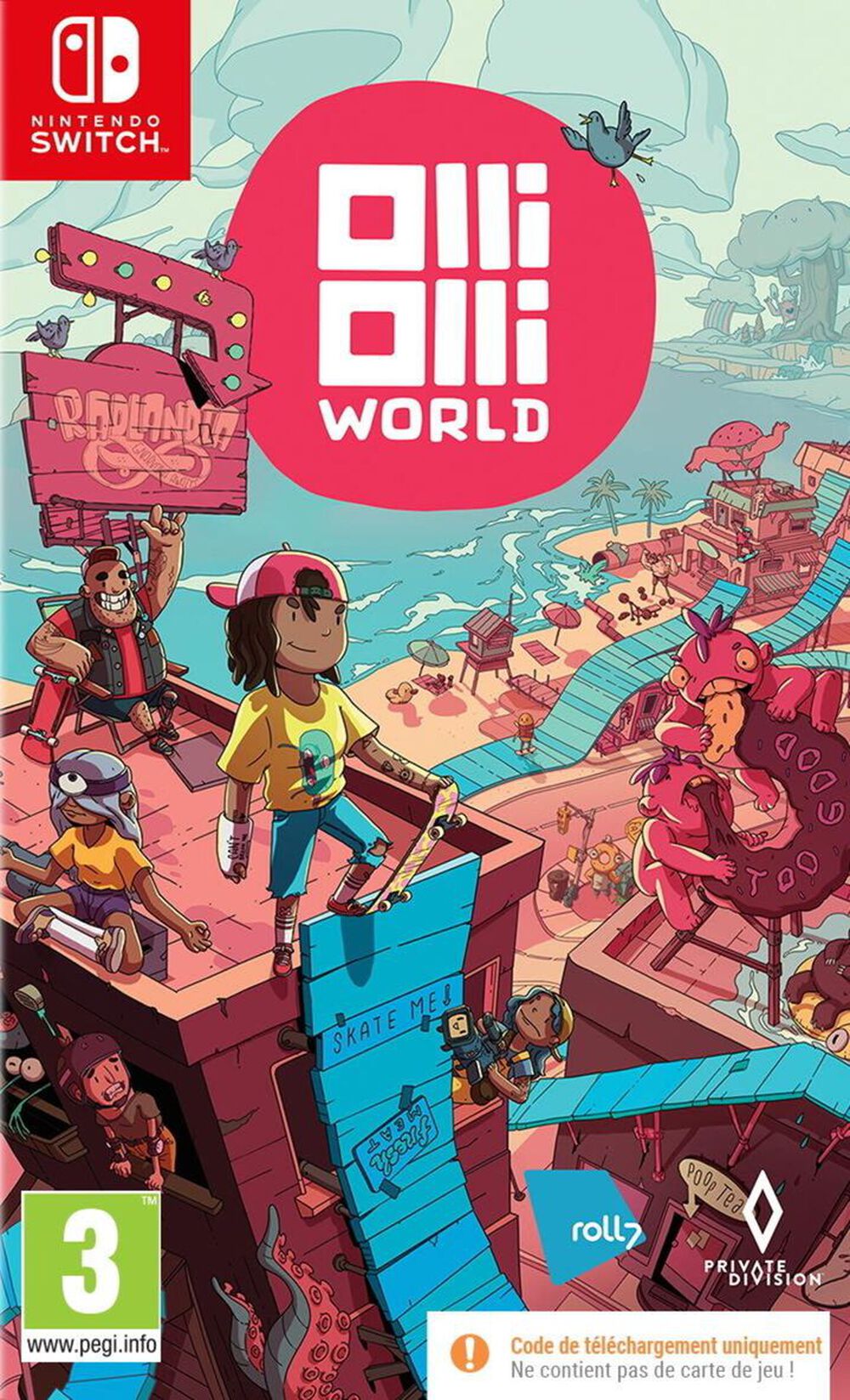OlliOlli World Code in a box