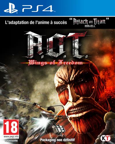 Attaque des Titans : Wings Of Freedom sur PS4