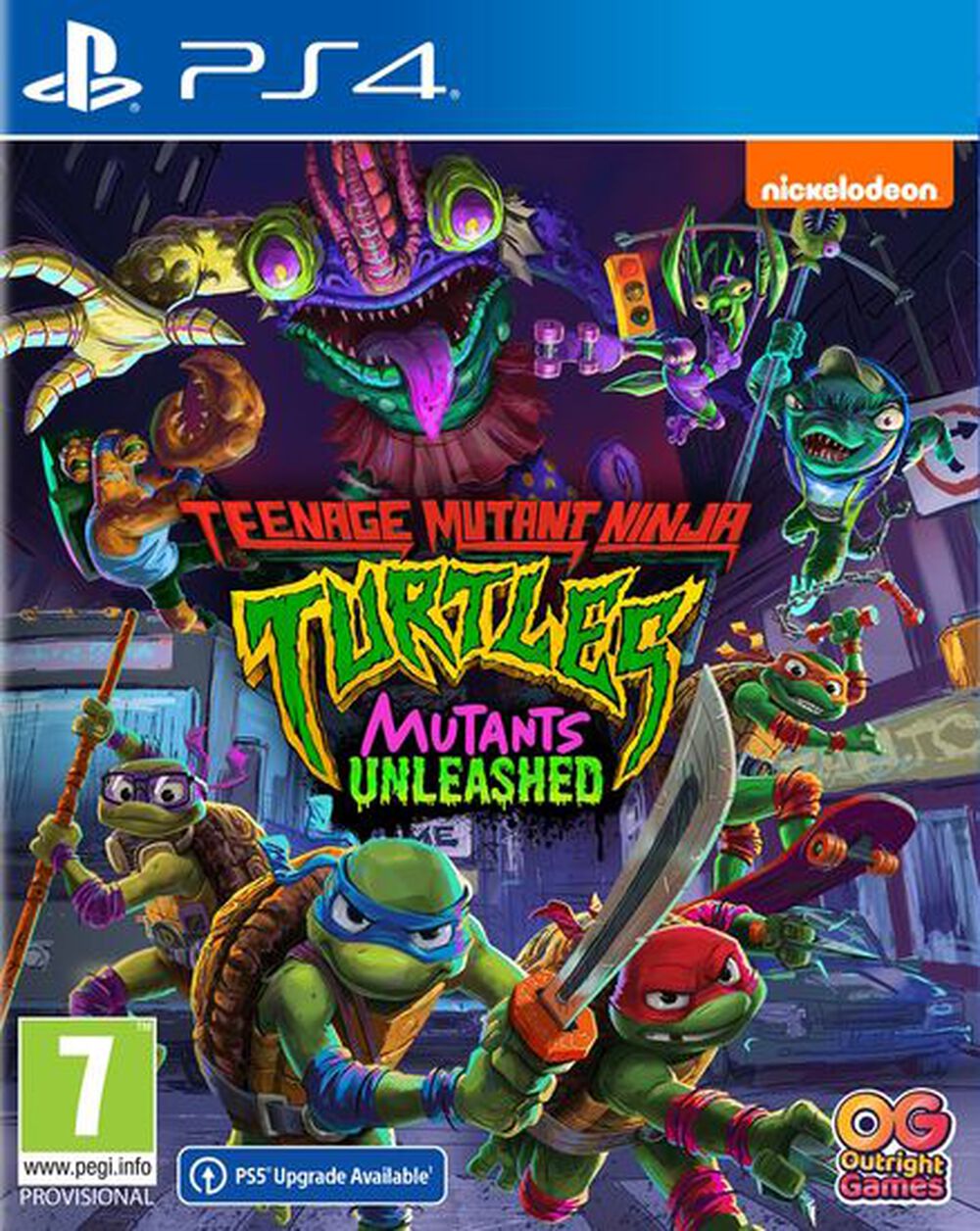 Les Tortues Ninja Les Mutants Se Déchaînent sur PS4