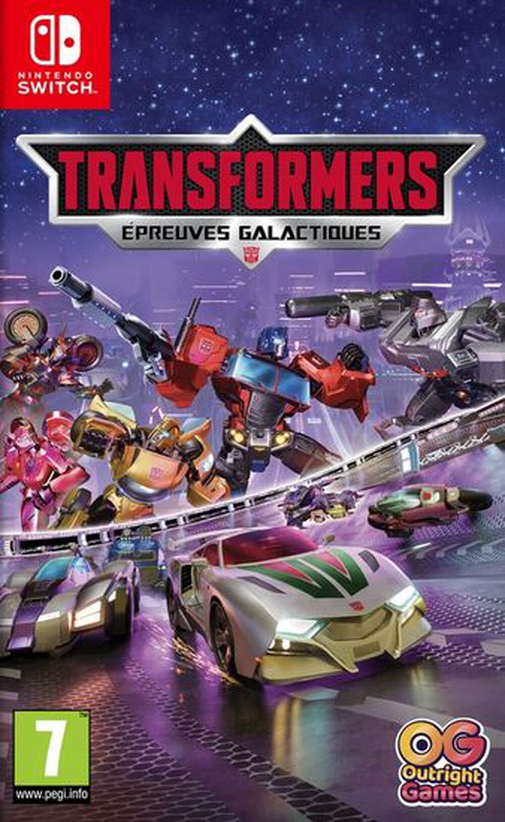 Transformers Epreuves Galactiques sur Switch
