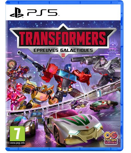 Transformers Epreuves Galactiques sur PS5