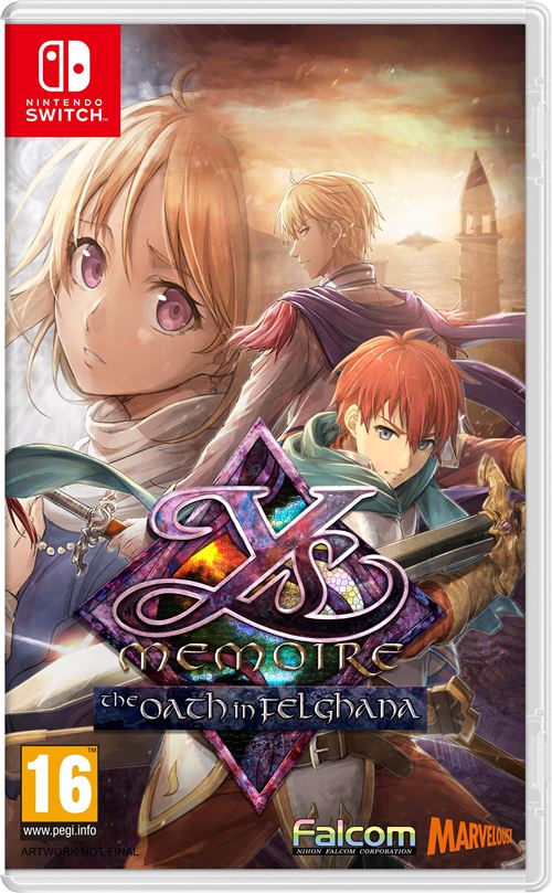 Ys Memoire The Oath in Felghana sur Switch