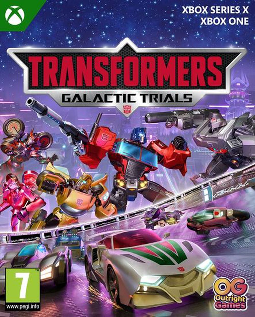 Transformers Galactic Trials sur Xbox One X