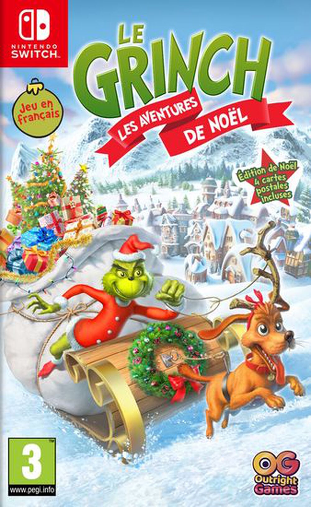 The Grinch Les Aventures De Noël sur Switch