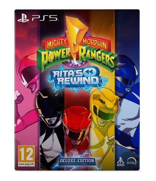 Mighty Morphin Power Rangers Rita's Rewind Deluxe Edition sur PS5